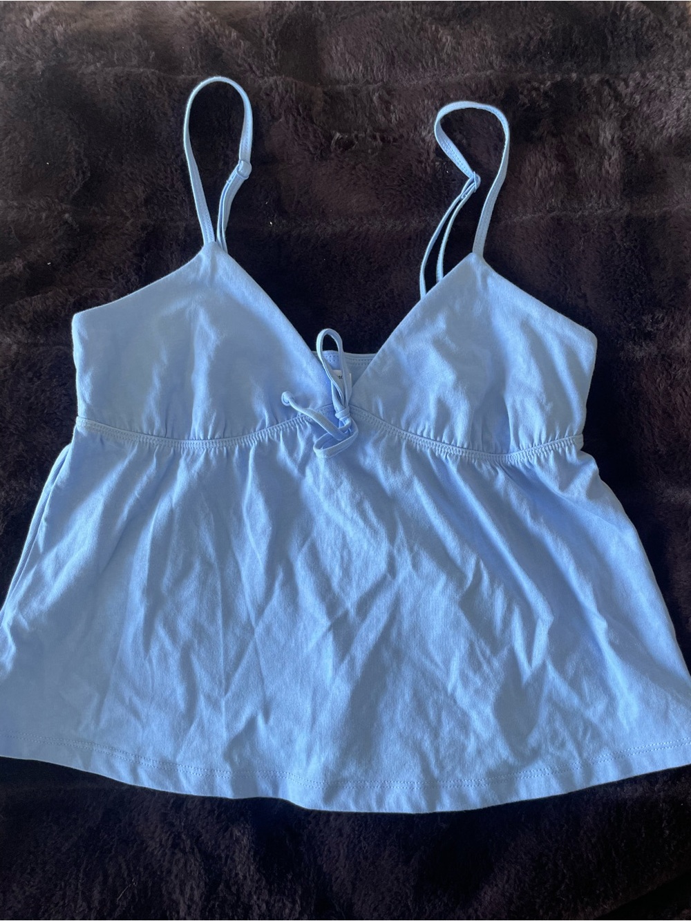 Aritzia Light Blue Spaghetti Strap Camisole